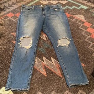 Levi’s busted knee 721 high rise skinny Jean